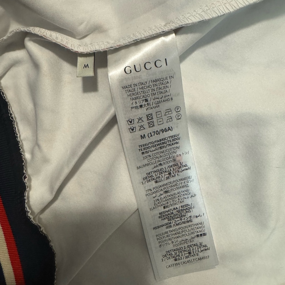 Gucci Interlocking G’s Track Jacket - Size Medium - image 3